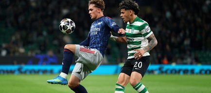 Dramă totală pentru Sporting Lisabona! Arsenal lovește când nimeni nu mai credea